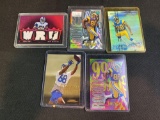 Torry Holt jersey, refractor, rookie cards