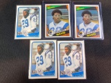 1984 Topps football Eric Dickerson rookie card RC plus more
