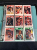 1989-'90 Fleer Basketball complete set plus complete sticker set