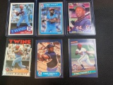 1985 Topps Fleer Donruss Kirby Pucket rookies plus '86s