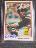 1978 Topps Eddie Murray rookie card pack fresh