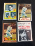 4 Babe Ruth retro cards