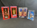 LeBron James bobble heads and action figures