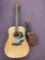 Jasmine guitar and Makala ukulele