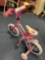 Girls Minnie mouse bicycle with training wheels