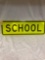 Metal school sign 10