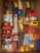 3 flats of diecast cars - hot wheels, Matchbox, etc. includes three red lines