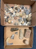 Rocks, flint, fossils, etc