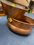 2 copper pots