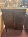 Nice solid wood cabinet vintage 47 inches by 33 inches