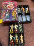 Vintage 1984/88 ghostbusters toys and case