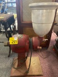 Old industrial coffee grinder