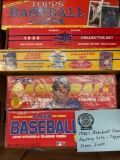 1980's Baseball cards factory sets- Topps, Fleer, Score