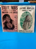 Stevie nicks and Janis Joplin posters