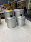 Aluminum canisters