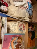 Books, dolls, clothing, etc