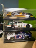 Three NASCAR diecast