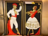 1960s flamenco dancers 11inches x 22 inches