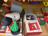 Snoopy hallmark ornaments, Charlie Brown items