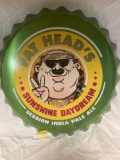 Fat Heads session IPA sunshine daydream metal bottle cap sign 19