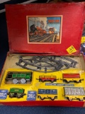Nice old good train made in Great Britain train set in box