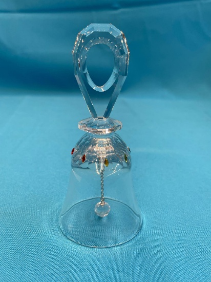 Swarovski crystal bell Solaris in box