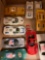 10 vintage 10:32 scale slot cars- Ferrari, Corvette, Chaparral