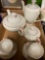 11 piece European art deco Tea set