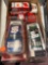 Four diecast cars