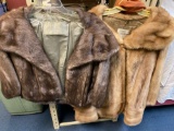 2 old women?s fur coats, the Halle Bros. Co., Cikra Cleveland