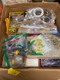 Large box of costume jewelry