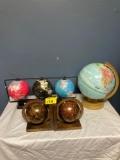 Globes, bookends, miscellaneous