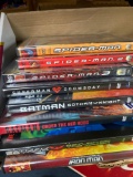 Superman, Batman, Iron Man, Spider-Man DVDs