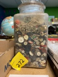 Jar of buttons