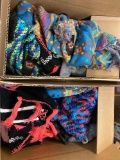4 boxes of scarves and hats new