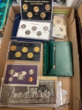 1 flat of coins, proof sets