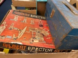 Vintage Erector set and other parts