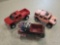 Cabelas Silverado, pink Hummer and metal hot rod car