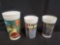 Burger King and McDonald's cups, Jurassic Park, last action hero