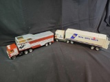Ertl double B Bronco ranch truck and Nylint NAPA truck