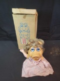Fisher Price 855 Miss Piggy muppet with box