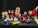 Mickey plush animals and hats