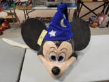 Paper mache Mickey costume mask