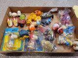 Peanuts, Monsters and Smurf windup toys