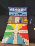 Selchow and righter the game of assembly line board game