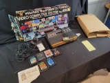 Atari video game system with 10 games and accessories