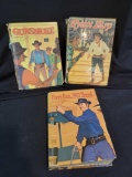 3 western books, Gunsmoke, have gun will travel, Wyatt Earp