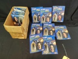 20 Galoob Star Trek The Next Generation figures with shipping box