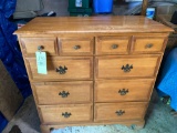 Sterling House Colonial style 8-drawer chest, 42