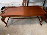 Bartley Queen Ann style modern coffee table.